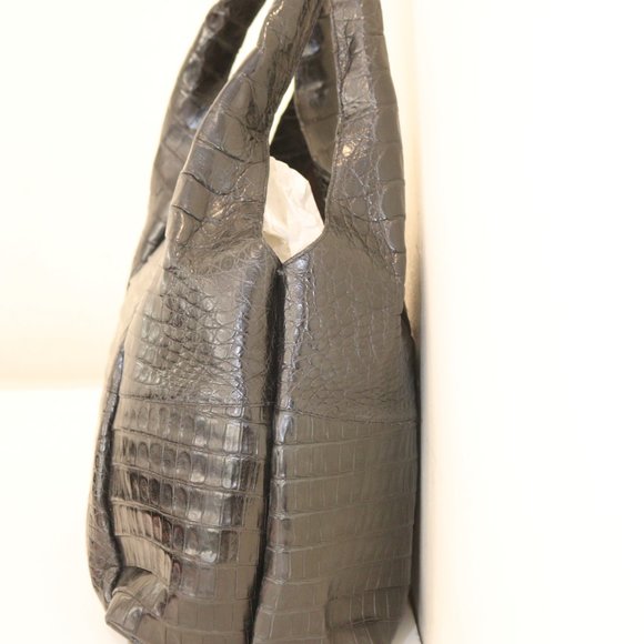 Nancy Gonzalez Crocodile Hobo Handbag  Shoulder Bag - Picture 13 of 15